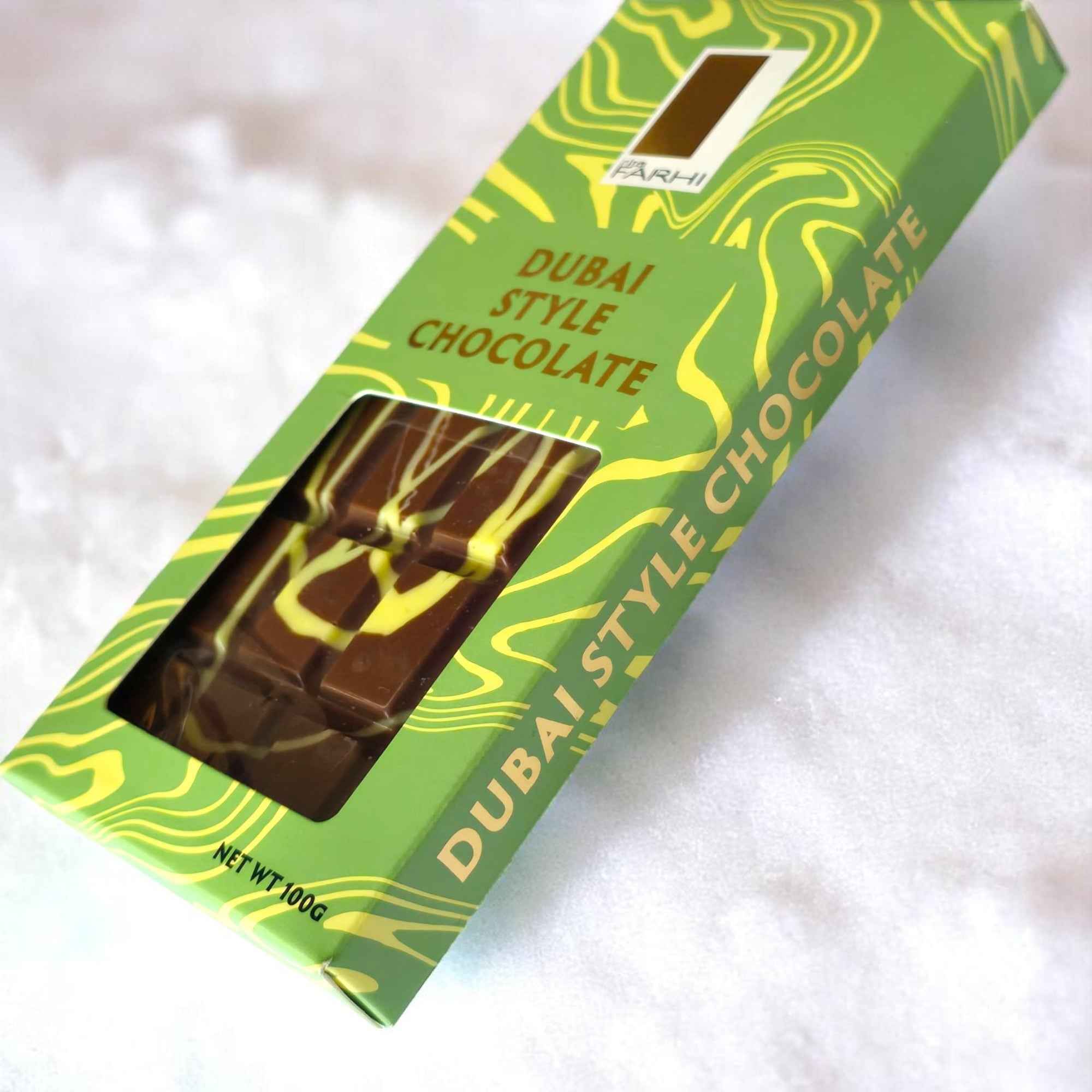 Dubai Chocolate Bar, 100g (Pack of 3)